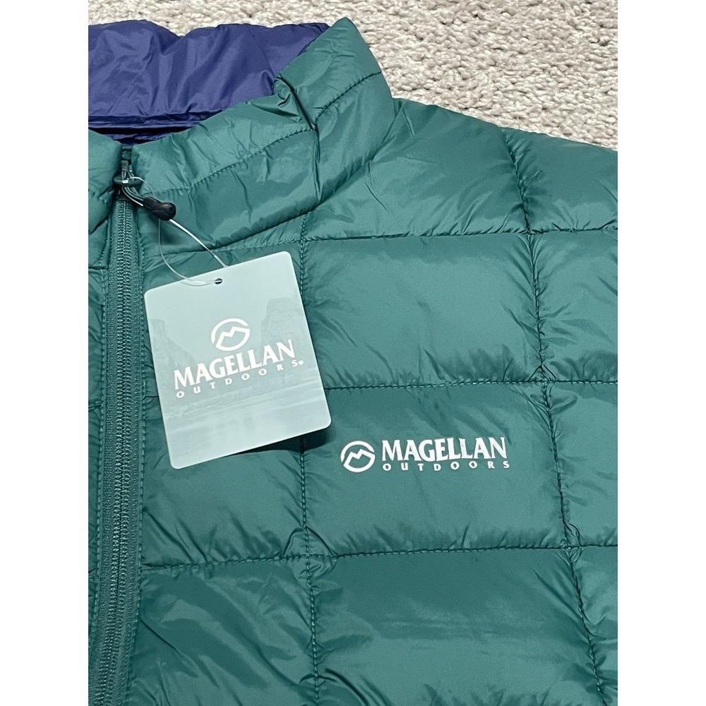Magellan Outdoors Vest Mens XXL Green Lost Pines Puffer Quilted Outdoor Hiking - Picture 5 of 10